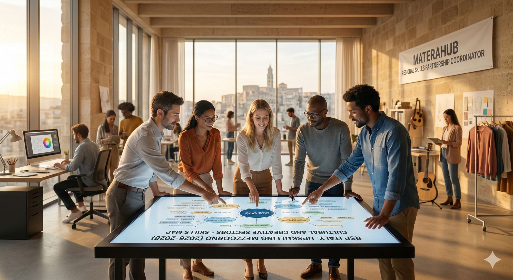 Materahub assume il coordinamento